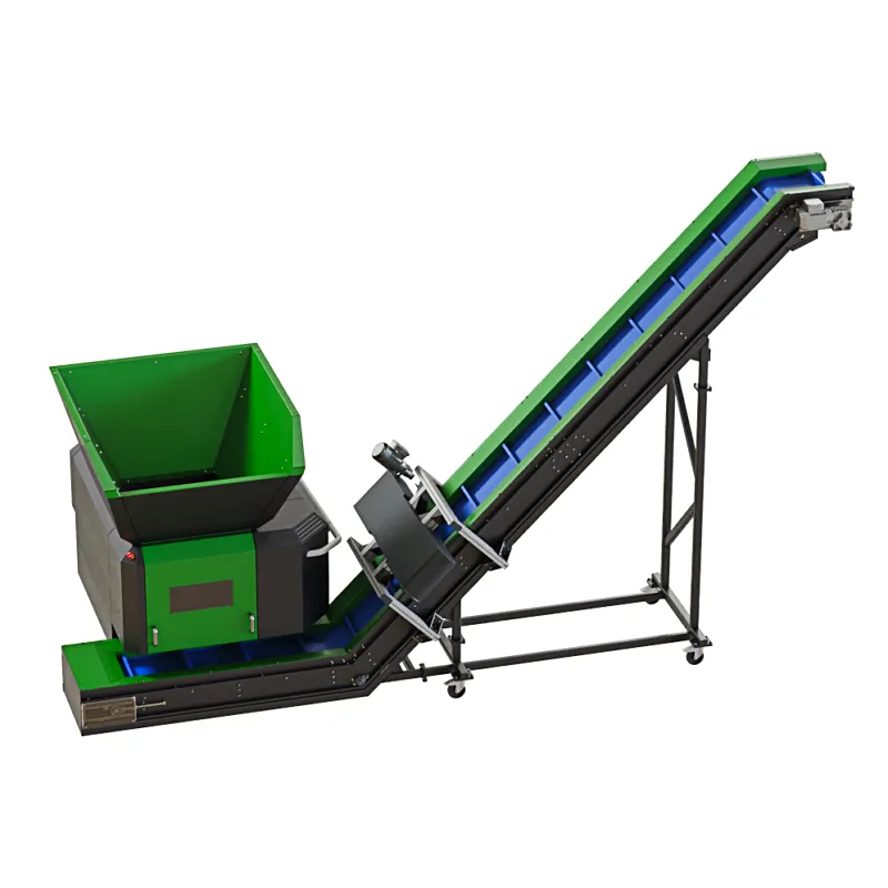 Zerkleinerer ReUser SD 700 mit Förderband